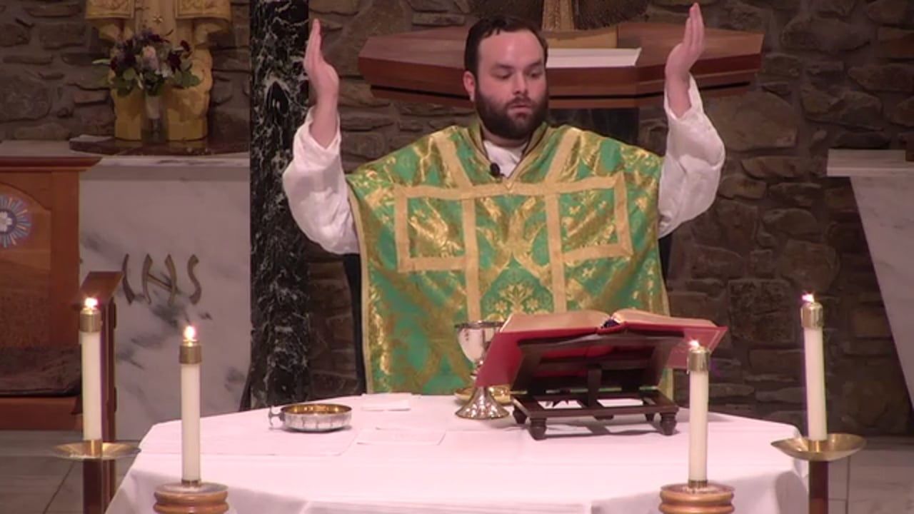 Fr. Adam's Homily - 24th Sunday in Ordinary Time | Homilía del Padre Adán  Domingo 24 del Tiempo Ordinario