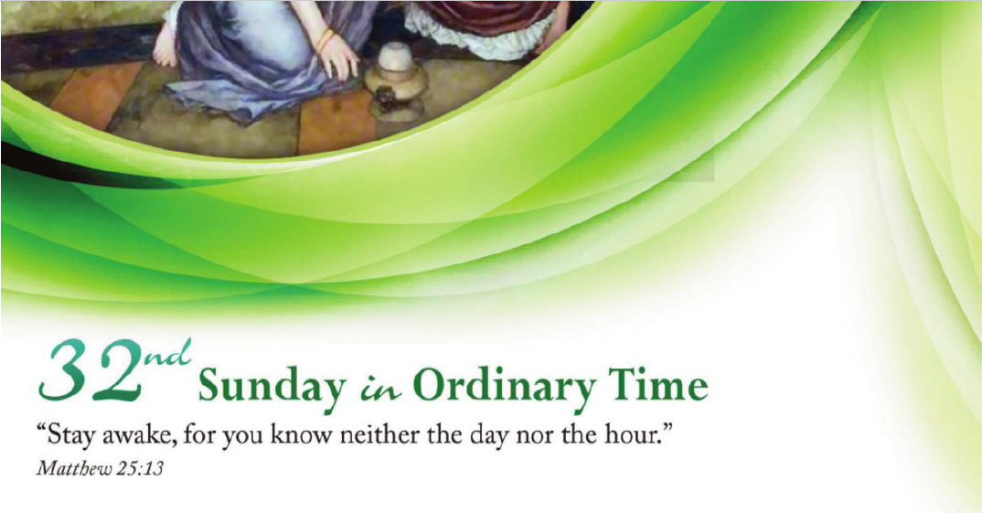 Bulletin For The 32nd Sunday In Ordinary Time