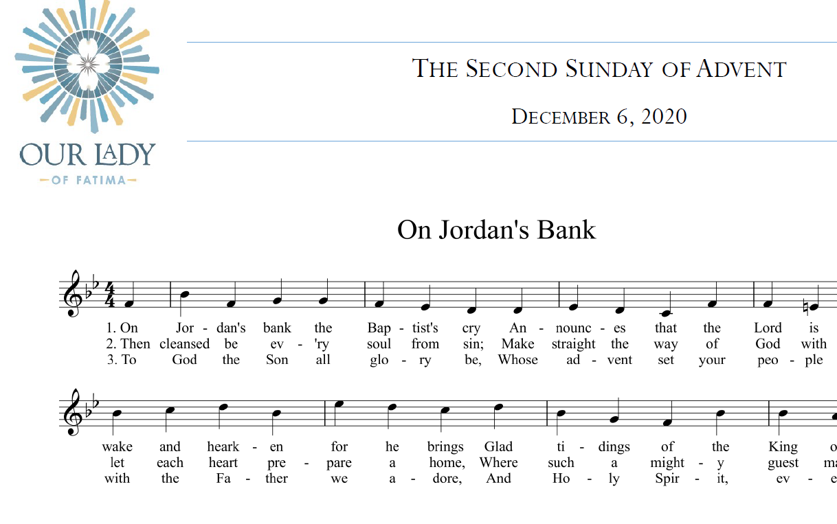 Worship Aid for the Second Sunday of Advent